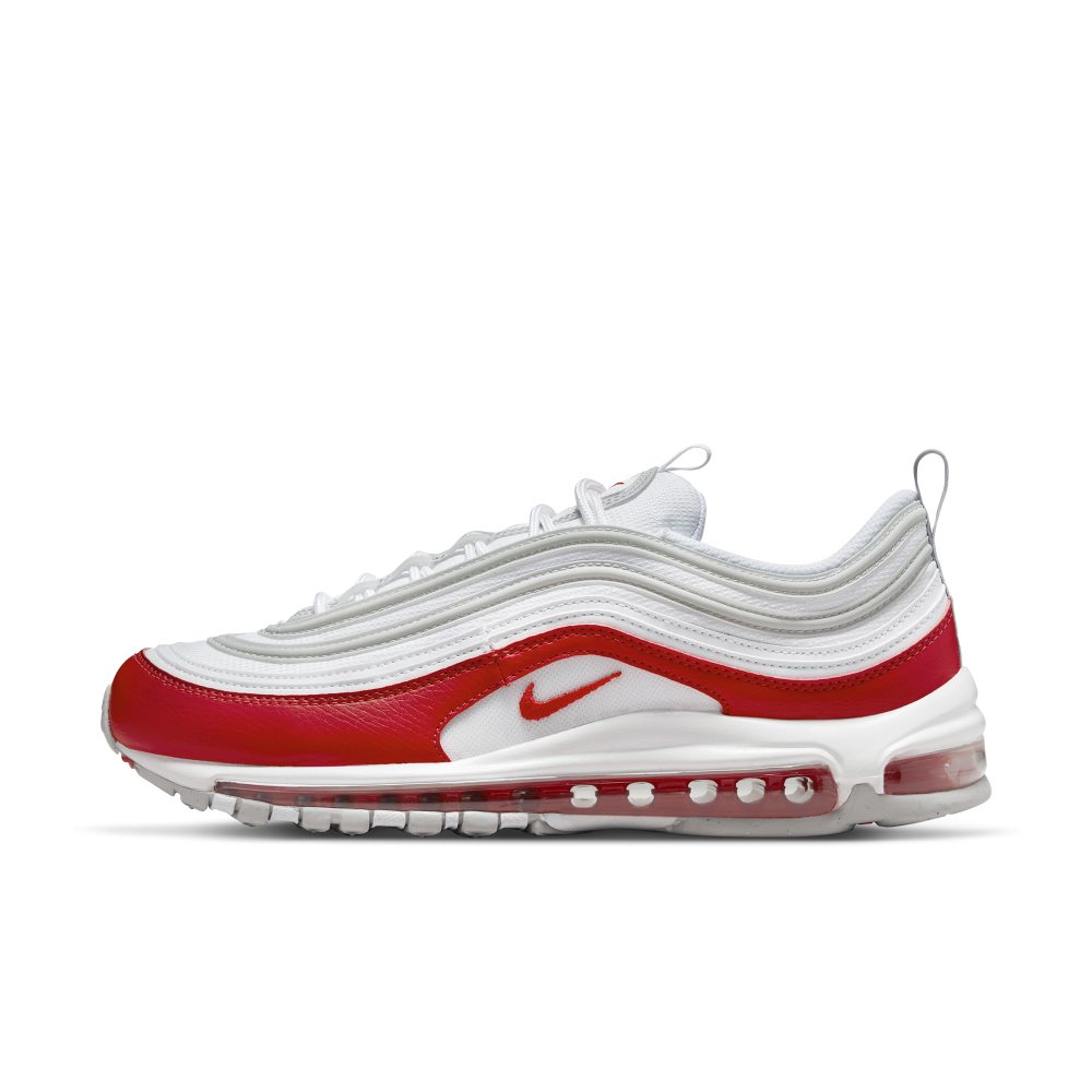 Nike Air Max 97 White / University Red / Grey Fog (DX8964-100)