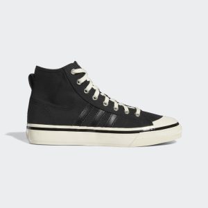 adidas Nizza Hi RF 74 Schuh Core Black / Cream White / Gum (GX8488)