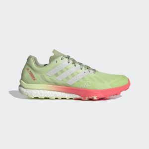 adidas TERREX Speed Ultra Trailrunning-Schuh Almost Lime / Crystal White / Turbo (GZ8921)