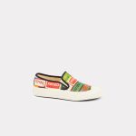 Kenzo Baskets Sans Lacets Kenzoschool Femme Multicolore – Taille 37 (FD52SN005F75)