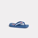 Kenzo Tongs Setta Homme Bleu Canard – Taille 41 (FD55MU090F51)