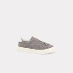 Kenzo Baskets En Cuir Suédé Kenzoswing Homme Gris – Taille 40 (FD55SN030L74)