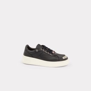 Kenzo Baskets Hoops Homme Noir – Taille 42 (FD55SN040L53)
