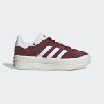 adidas Gazelle Bold Schuh Shadow Red / Cloud White / Core White (HQ6892)