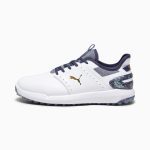 Puma x LIBERTY Ignite Elevate Golfschuhe Herren Weiß/Blau (379342-01)
