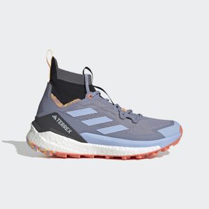 adidas TERREX Free Hiker 2.0 Wanderschuh Silver Violet / Blue Dawn / Core Black (HQ8398)