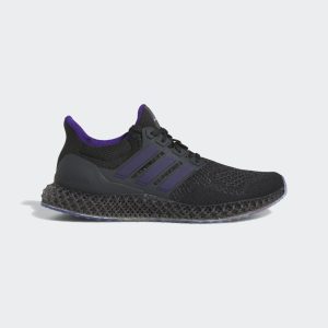adidas  Ultra 4D Laufschuh Core Black / Team Colleg Purple / Semi Impact Orange (HP9736)
