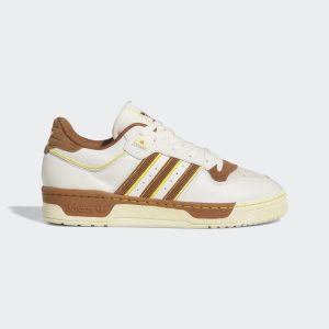 adidas Rivalry Low 86 Core White / Wild Brown / Hazy Yellow (FZ6317)