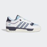 adidas Rivalry Low 86 Schuh Cloud White / Clear Blue / Shadow Navy (FZ6334)
