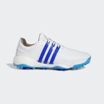 adidas Tour360 22 Golfschuh Cloud White / Lucid Blue / Silver Metallic (GV9400)