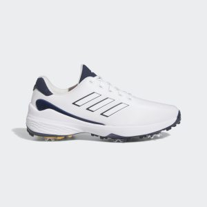 adidas ZG23 Golfschuh Cloud White / Collegiate Navy / Solar Gold (HP2224)
