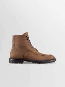 Koio Milo In Falcon Men’s Leather Lace-Up Moc Toe Boots (MIFA)