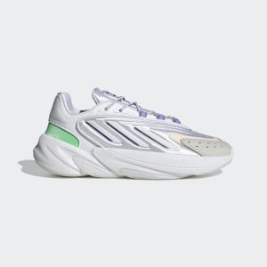 adidas OZELIA Schuh Cloud White / Dark Purple / Beam Green (GW3065)