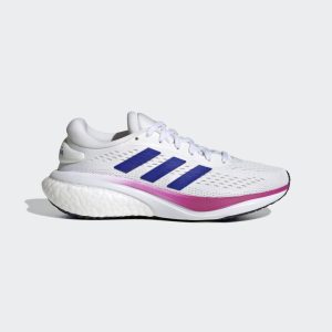 adidas Supernova 2.0 Laufschuh Cloud White / Lucid Blue / Lucid Fuchsia (HQ7077)
