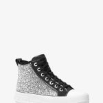 Michael Kors Hi-Top-Sneaker Evy  Optic White (43H3EYFE6D)