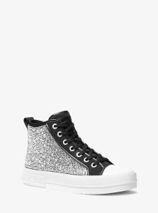 Michael Kors Hi-Top-Sneaker Evy  Optic White (43H3EYFE6D)