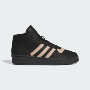 adidas Rivalry Mid Schuh Core Black / Ash Pearl / Core Black (IE3075)