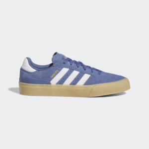 adidas Busenitz Vulc 2.0 Schuh Crew Blue / Cloud White / Gum (IG5245)