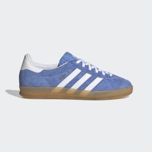 adidas GAZELLE INDOOR W Blue Fusion / Cloud White / Gold Metallic (HQ8717)
