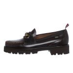 G.H. Bass & Co. Weejun Superlug Lincoln ND Dark Brown Leather / Black (BA91533-040)
