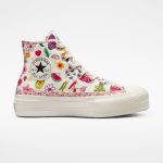 Converse Chuck Taylor All Star Lift Platform Festival Smoothie White/ Green (A06063C)