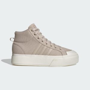 adidas Bravada 2.0 Platform Mid Schuh Wonder Beige / Wonder Beige / Off White (IE2315)