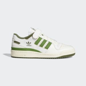 adidas Forum 84 Low Schuh Cloud White / Crew Green / Wild Pine (FY8683)