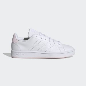 adidas Advantage Base Schuh Cloud White / Cloud White / Almost Pink (GY3619)