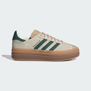 adidas Gazelle Bold W Cwhite / Clear Green / Magic Beige (ID7056)