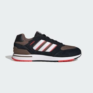 adidas Run 80s Schuh Earth Strata / Cloud White / Bright Red (ID1879)