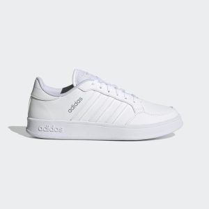 adidas Breaknet Schuh Cloud White / Cloud White / Silver Metallic (FX8725)