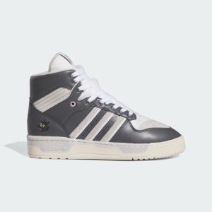 adidas Rivalry High Scratchy Schuh Grey Five / Grey One / Cream White (IE7565)