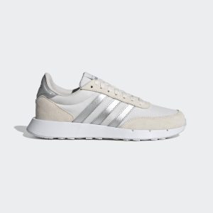 adidas Run 60s 2.0 Laufschuh Chalk White / Silver Metallic / Dash Grey (FZ0959)