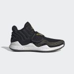 adidas Deep Threat Primeblue Basketballschuh Core Black / Gold Metallic / Cloud White (S29014)
