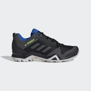 adidas TERREX AX3 Wanderschuh Core Black / Dgh Solid Grey / Signal Green (EF3314)