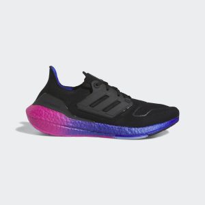 adidas Ultraboost 22 Laufschuh Core Black / Core Black / Lucid Blue (HQ8593)