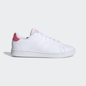 adidas Advantage Schuh Cloud White / Real Pink / Cloud White (EF0211)