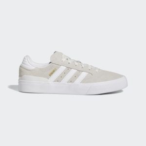 adidas Busenitz Vulc 2.0 Schuh Crystal White / Cloud White / Gold Metallic (IG5243)