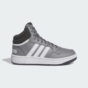 adidas Hoops Mid Schuh Grey Three / Cloud White / Grey Six (IF2721)