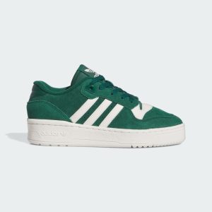 adidas Rivalry Low Kids Schuh Collegiate Green / Cloud White / Collegiate Green (IG8241)