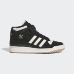 adidas Forum Mid Schuh Core Black / Cream White / Gum (FZ6252)