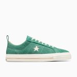 Converse One Star Pro Vintage Suede Green/ White (A02947C)