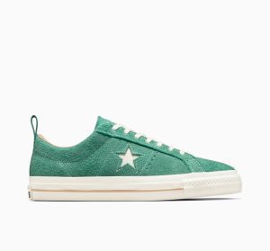 Converse One Star Pro Vintage Suede Green/ White (A02947C)