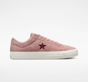 Converse One Star Pro Vintage Suede Pink/ White (A04156C)