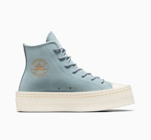 Converse Chuck Taylor All Star Modern Lift Platform Suede  (A06816C)