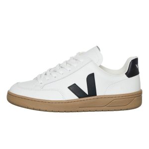 Veja V-12 Extra White / Black / Dune (XD0203640B)