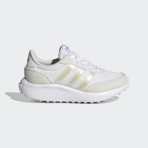 adidas Run 70s Schuh Cloud White / Silver Metallic / Core Black (HR0295)