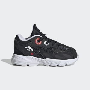 adidas Astir Schuh Core Black / Cloud White / Vivid Red (HQ1560)