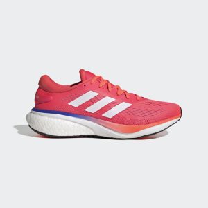 adidas Supernova 2.0 Laufschuh Solar Red / Cloud White / Lucid Blue (HQ9937)