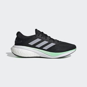 adidas Supernova 2.0 Laufschuh Core Black / Halo Silver / Pulse Mint (HQ9940)